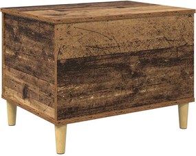 vidaXL Éjjeliszekrény Öreg fa 60 x 44,5 x 45 cm Faanyag