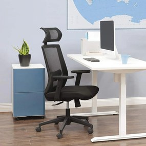 Irodai szék, hálós borítással, ergonomikus számítógépes szék