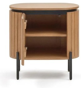 Mangófa éjjeliszekrény Licia - Kave Home