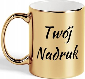 Arany bögre saját fénykép nyomtatás logó felirat fotó személyre szabott