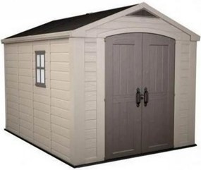 Factor 8x11 kerti ház, beige-taupe színben