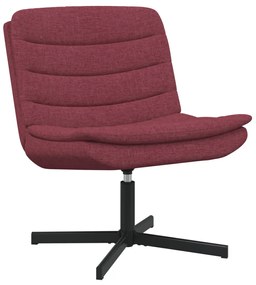 Forgószék Burgundi Vörös Szövet Standard Ergonómikus Forgószék