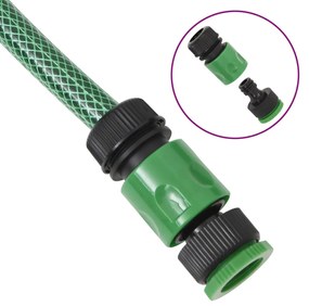kerti tömlő szerelvénykészlettel Zöld 0,75 50 m PVC&quot;