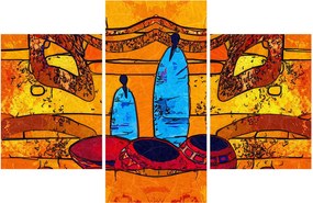 Kép - Ősi festészet (90x60 cm)