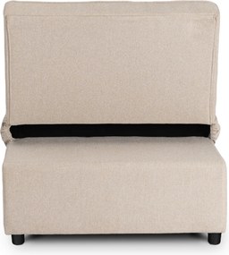 Dönthető, alvófunkciós fotel iberis 80 cm bézs, fotel