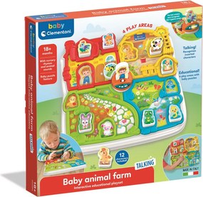 Színes interaktív Cute állatfarm Clementoni