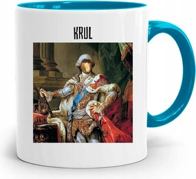 Bögre Kék Hordozó Janusz Krul Lengyel Ajándék fényképes nyomtatással