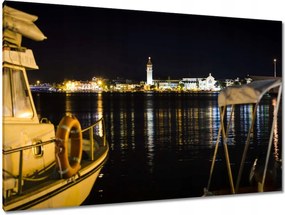 Festmények 120x80 Görögország Zakynthos éjszaka