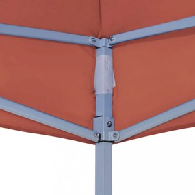 terrakotta tető partisátorhoz 4 x 3 m 270 g/m²