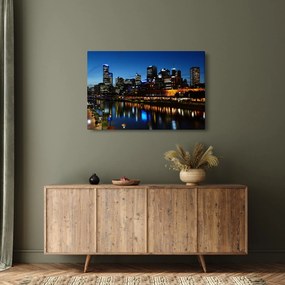 Éjszaka Melbourne-ben (90x60 cm)