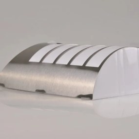 SAFFO LED/3,7V 2000 mAh IP44 napelemes fali lámpa érzékelővel