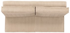 Solvero kanapé ágyfunkcióval - világos bézs plüss Tilia 01