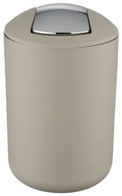 WENKO 21222100 - Kosár BRASIL 19,5x31 cm bézs/fényes króm