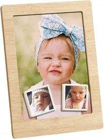 Képkeret 13x18 2x10x10 fa mágnes ajándékba