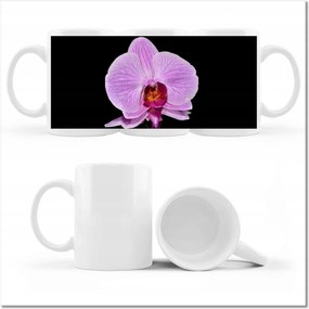 Fényképes bögre Lila orchidea