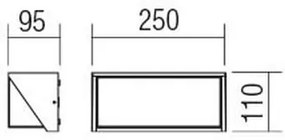 Redo 90237 - LED Kültéri fali lámpa SPECTRA LED/16W/230V 3000K IP54 fehér