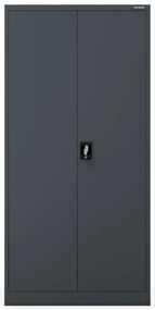 Fém iratszekrény JAN, 900 x 1850 x 400 mm, antracit