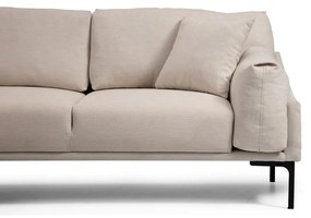 Leo világosbézs sarokkanapé, bal oldali - Artie