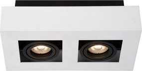 Lucide XIRAX 09119/11/31 Felületi spotlámpa 2x5w/gu10 2200k 320lm ip20