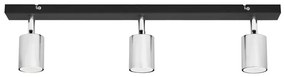 LED Spotlámpa TUNE 3xGU10/4,8W/230V matt króm/fekete