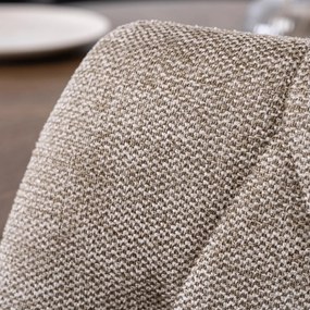 Sötét Bézs Szövet Étkezőszék. CORK 2