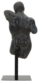 Museum Man fekete dekorációs szobor - Mauro Ferretti