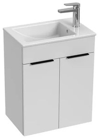 Jika Cube fürdőszobaszekrény mosdóval 50,5x34x62,2 cm fehér h4536411763001 5364.1.176.300.1