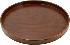 Fa tálca kerek 27 cm
