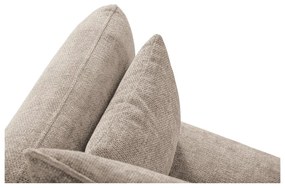 Bézs sarokkanapé (bal oldali) Matera – Cosmopolitan Design