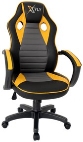 Irodai gamer szék Vamivo 5 (sárga + fekete) . 1093830