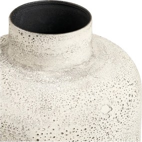 Krémszínű fém magas váza (magasság 78,5 cm) Hou – House Nordic