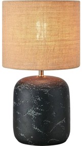 Markslöjd 108684 - Asztali lámpa MONTAGNA 1xE14/40W/230V 45 cm bézs/fekete