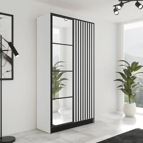 Eden2 2D Gardróbszekrény 104,8cm, Fehér