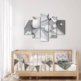 Geometriai absztrakt kép (150x105 cm)
