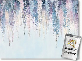 Fotótapéta Flizelina Akvarell Kert Fa Virágok Wisteria 350x250 ragasztó