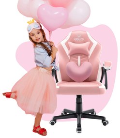 Hells Gyerek játékszék Hell's Chair HC-1001 KIDS Pink White