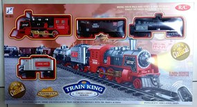 Nagy Rc Távirányítós Füstölős Vasút Vonat Szett Gőzmozdony Gőzös Lichengfeng