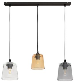 Csillár zsinóron LUCEA 3xE27/15W/230V