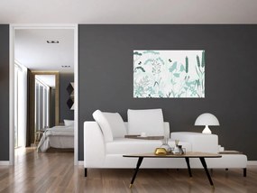 Kép - rét vektor (90x60 cm)