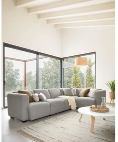Solid fehér dohányzóasztal, ⌀ 90 cm - Kave Home