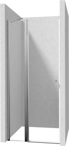 Deante Kerria Plus zuhanyajtók 100 cm dönthető króm fényes/átlátszó üveg KTSU043P