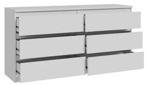 MAO fiókos komód, fehér