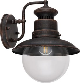 GLOBO 3272R SELLA Klasszikus Kültéri Fali Lámpa E27 IP44