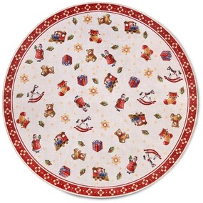 Piros kerek szőnyeg karácsonyi mintával ø 150 cm Red Christmas – Villeroy&amp;Boch