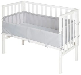 Fehér babaágy 90x45 cm – Roba