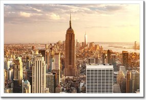 Poszterek keretben 60x40 New York felülnézet