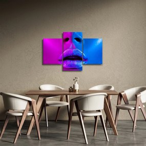 Színes tollak képe (90x60 cm)