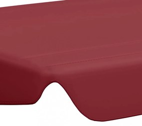 bordó csere ponyva kerti hintaágyhoz 150/130 x 105/70 cm