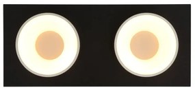 Globo 56964-2 - LED mennyezeti lámpa RAYMOND LED/24W/230V 3000K 46x20 cm sárgaréz