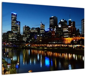 Éjszaka Melbourne-ben (70x50 cm)